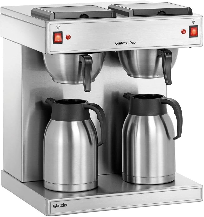 1x Bartscher Doppel-Kaffeemaschine 
