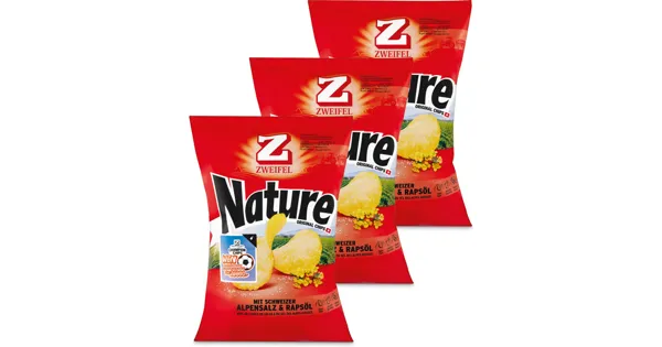 Zweifel Chips Original Nature 3x175g