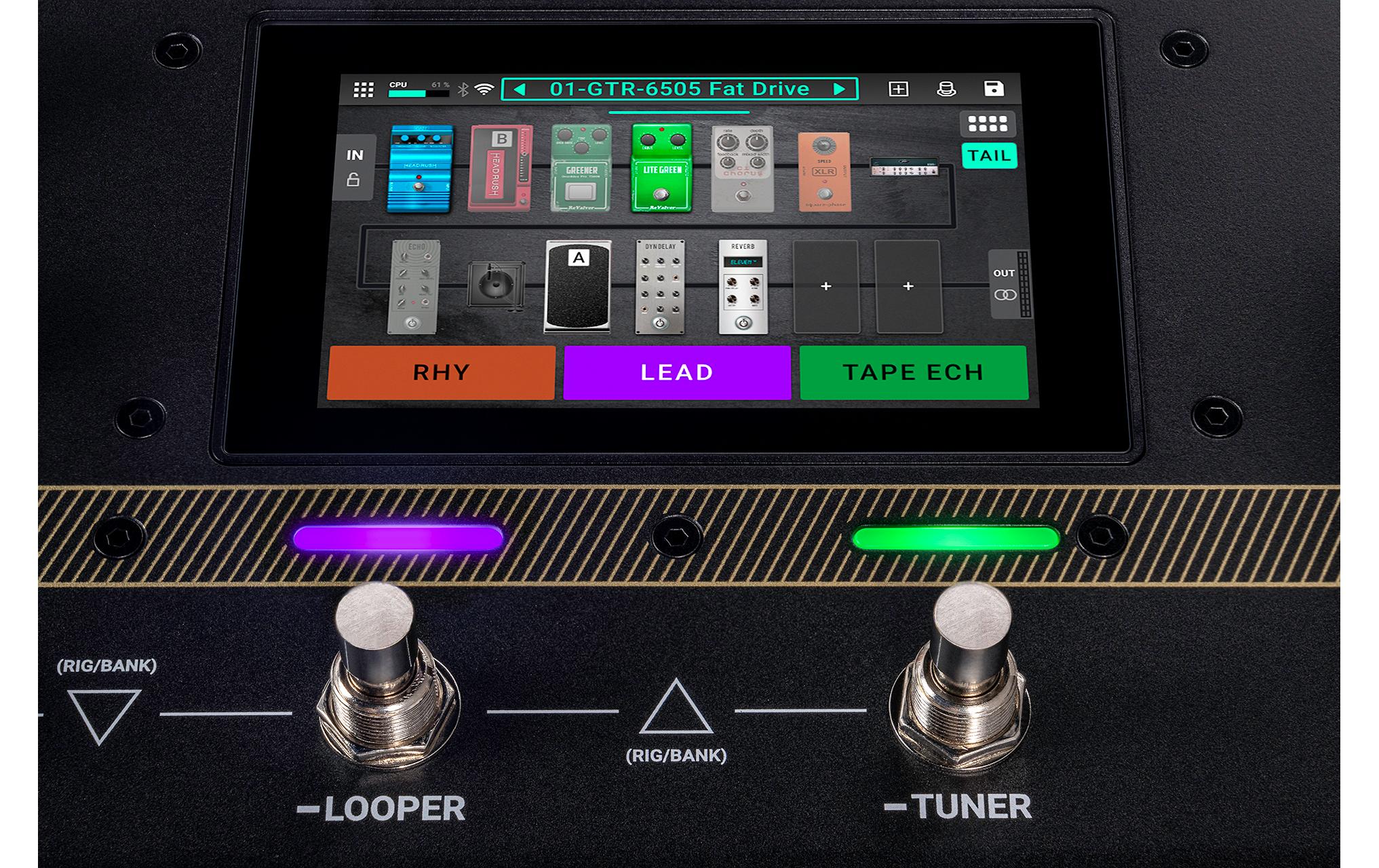 Effektgerät Flex Prime<br>Kompakter Multi-FX/Amp Modeler