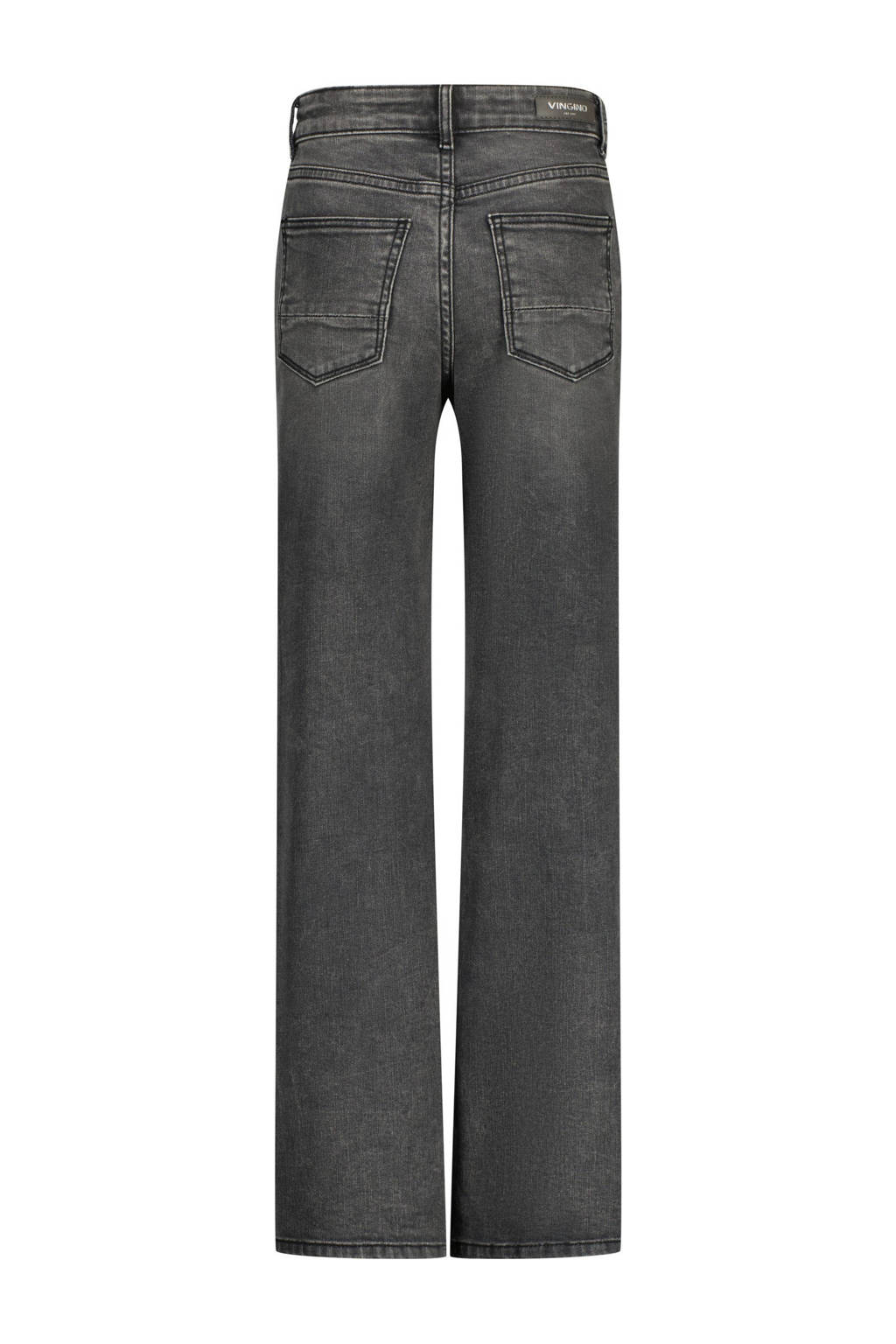 Vingino high waist loose fit jeans GIULIA stone grey