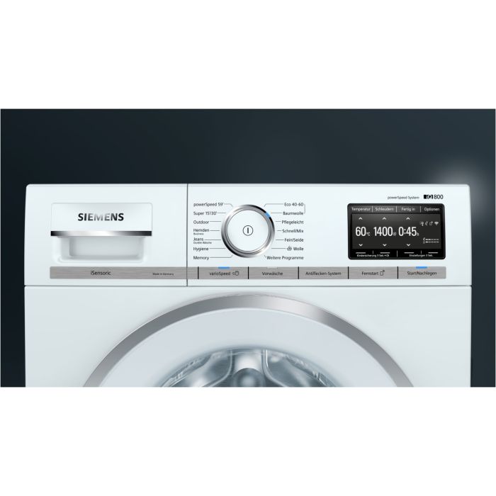 Siemens Waschmaschine iQ800 WM14VG93 Weiß