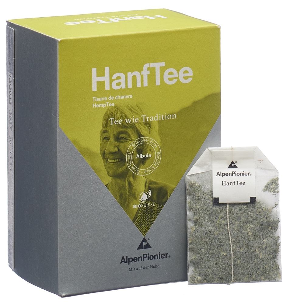 AlpenPionier HanfTee Tees BioSuisse Btl 1 g