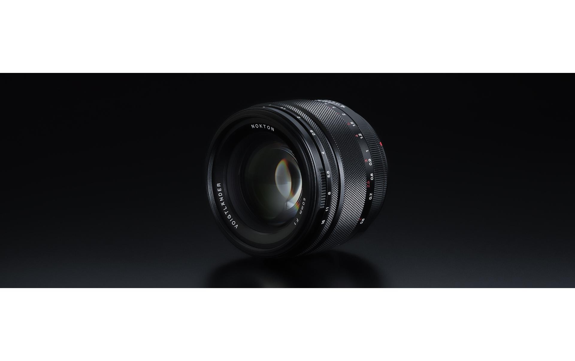 Festbrennweite 50mm F/1 Nokton asph. – Canon RF<br>Standardobjektiv mit extrem hoher Lichtstärke und manuellem Fokus