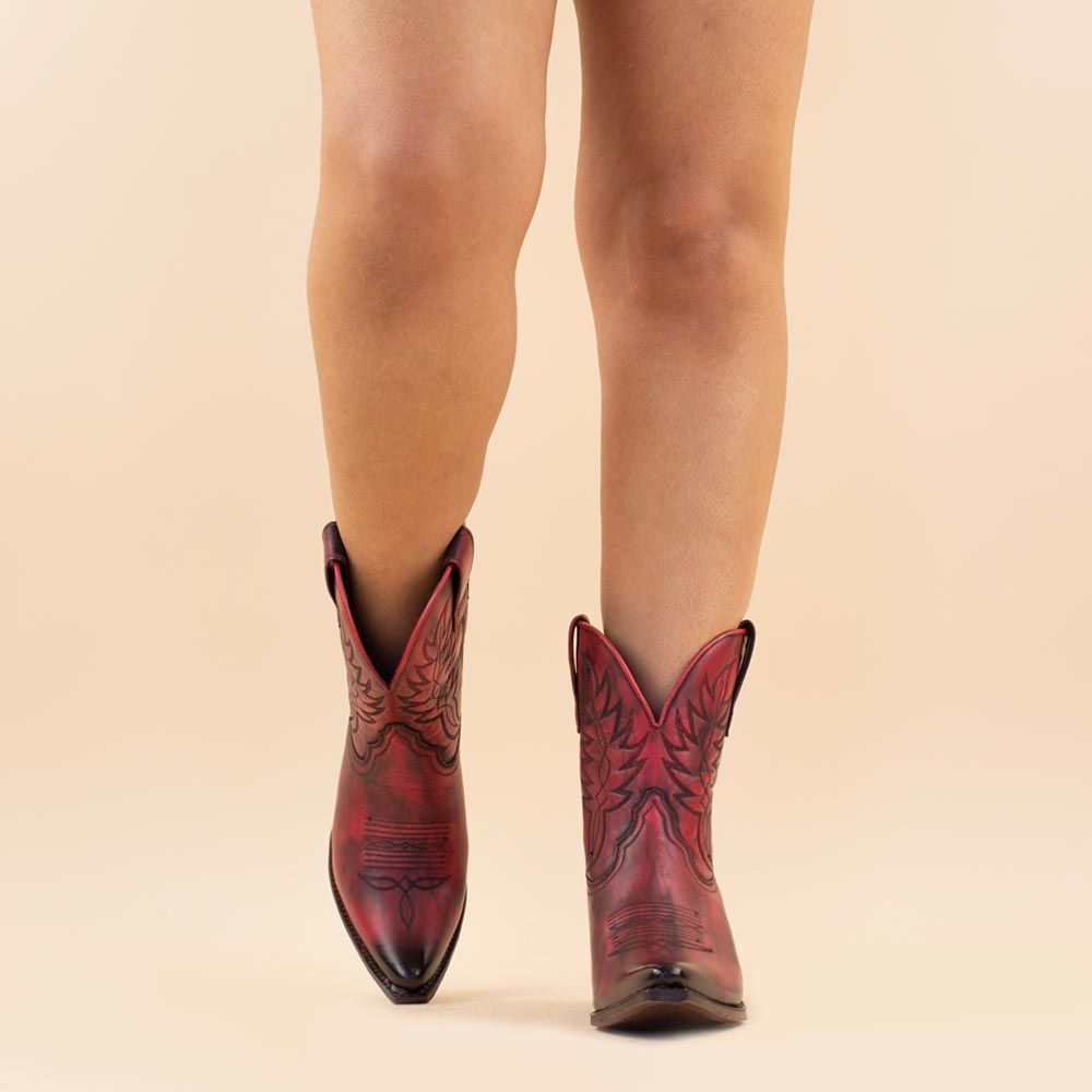 Sendra cowboyboots 18651 Flora Rojo