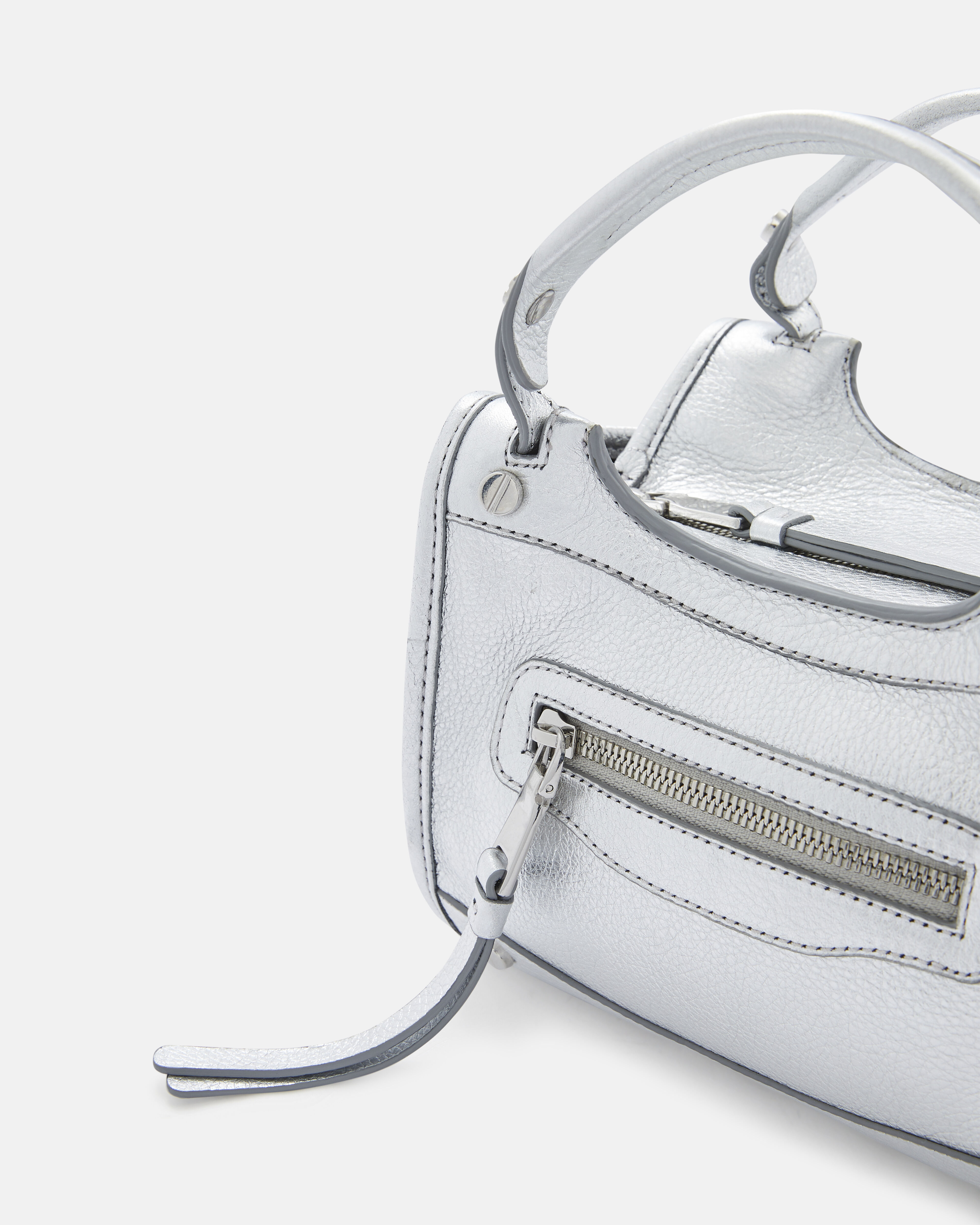 PORTE MAIN FABRICIA Argent
