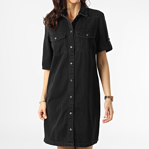 Robe Jean Femme Signe Noir