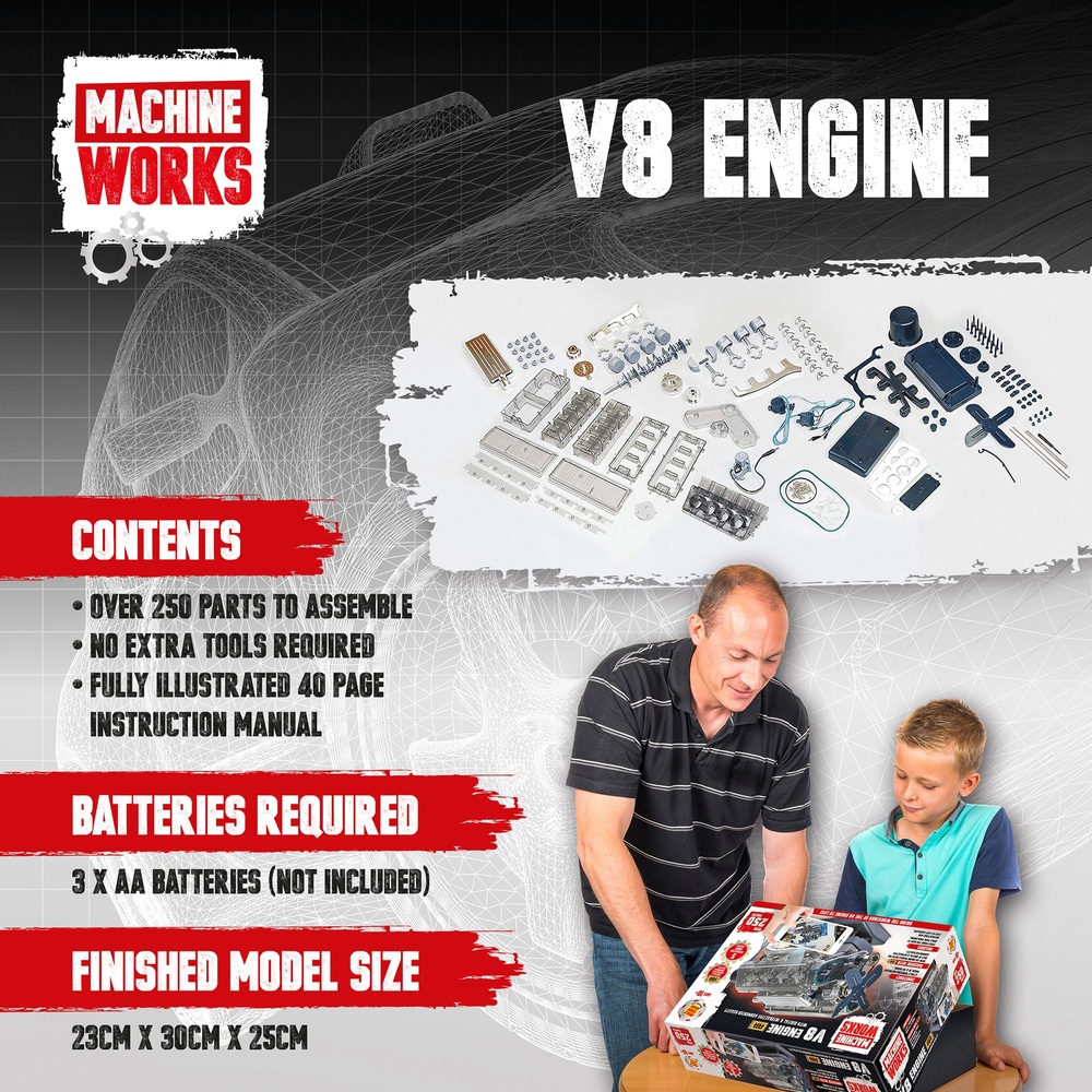 Machine Works V8-Modellmotor