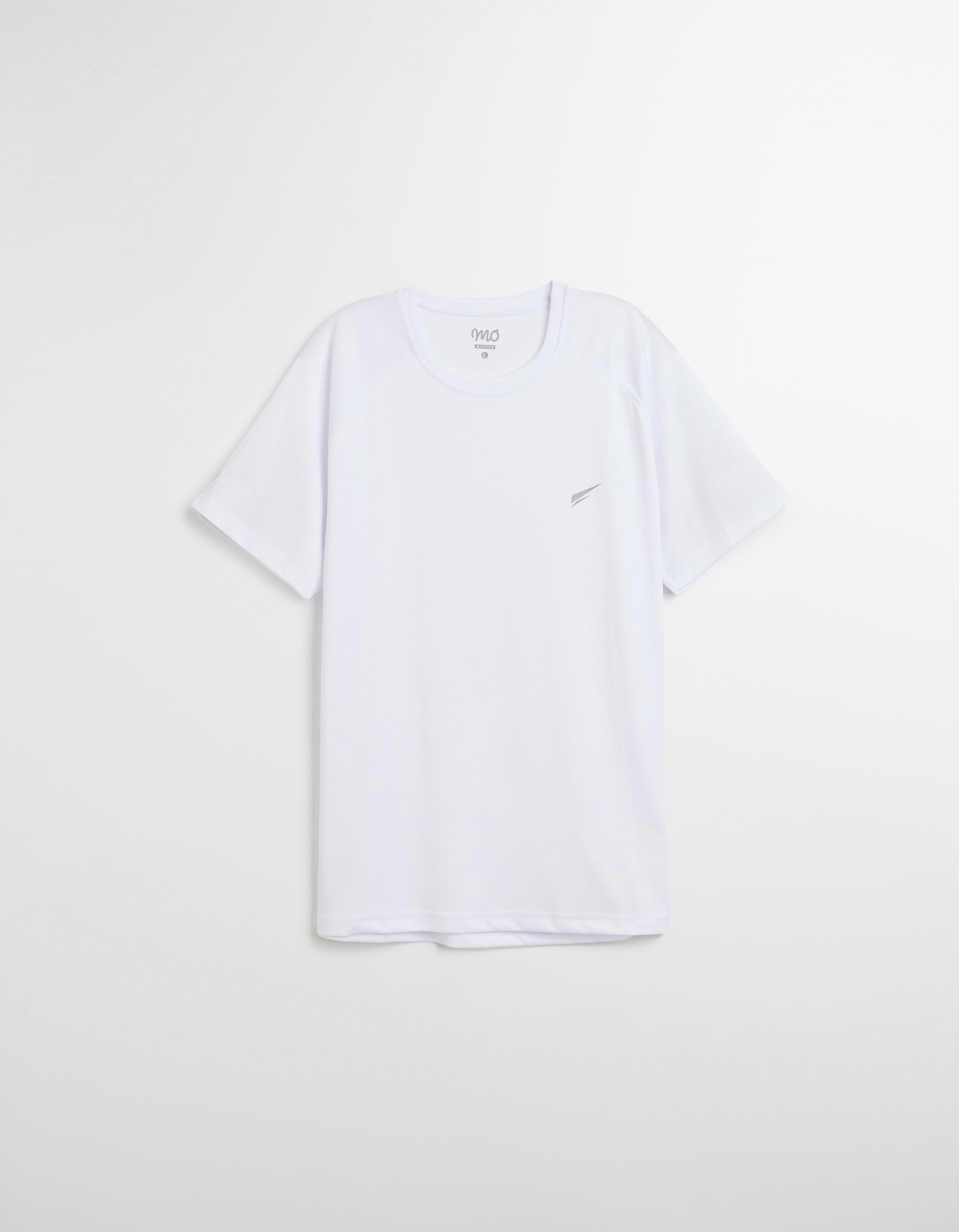 T-shirt de Desporto, Homem, Branco