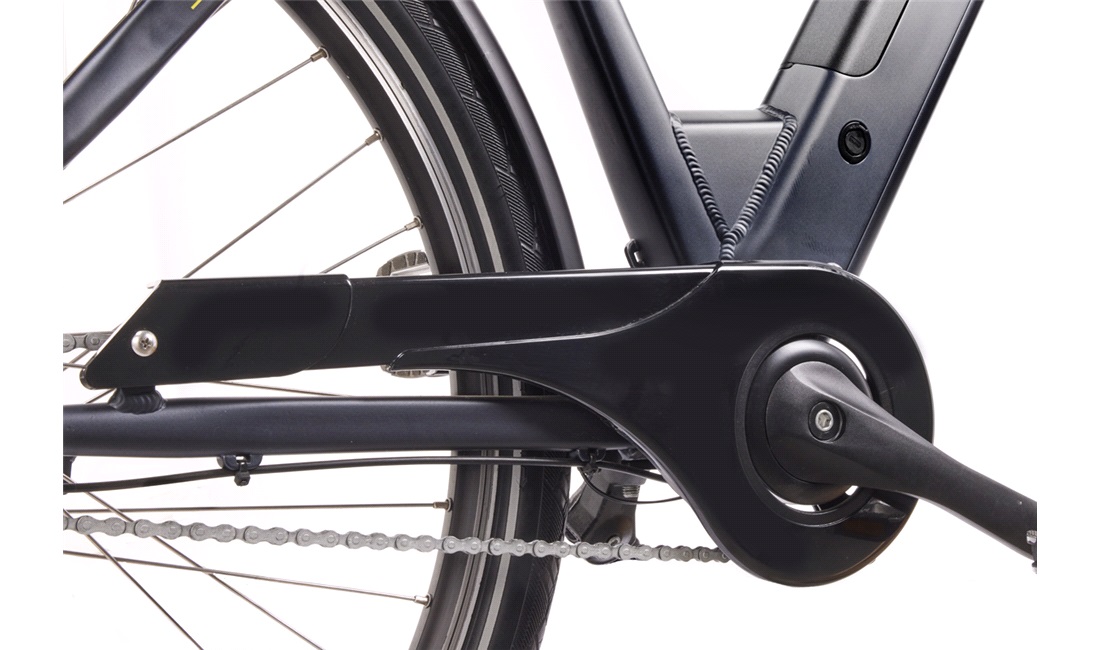 El-cykel Comfort Plus 36V-11,6Ah 7-gear antracit sort