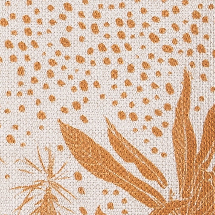Coussin Colonie Deco&Co orange L.45 x l.45 cm x ep.35mm