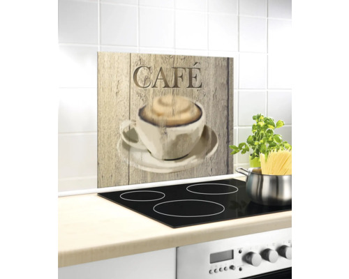 Glazen achterwand Wenko Cafe 60 x 50 cm 2713600100
