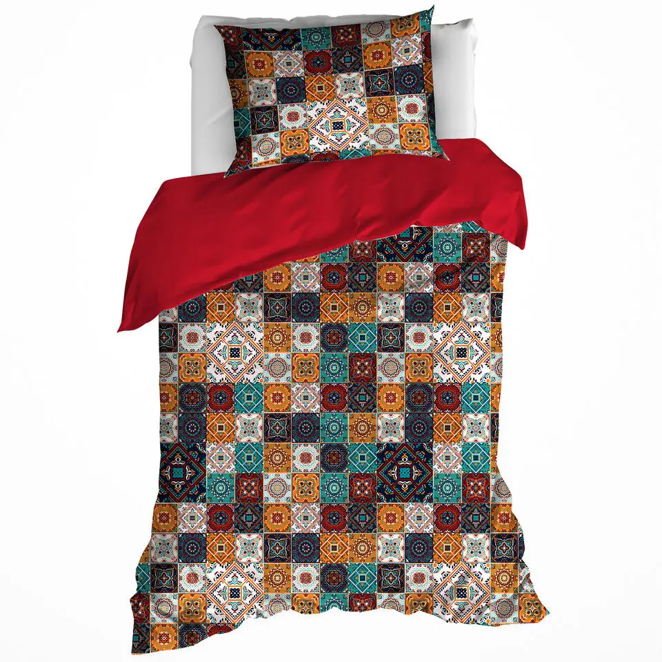 De Witte Lietaer Dekbedovertrek Ankara - Eenpersoons - 140 x 200/220 cm - Katoen