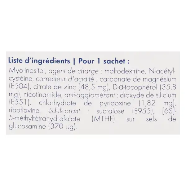 Besins Isitol Mio-Inositol e N-Acetil-Cisteína 30 sachês