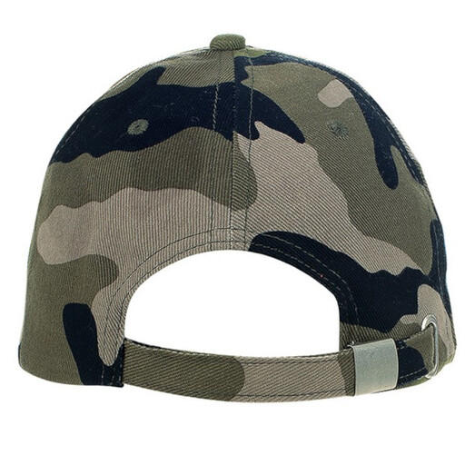 Boné Gorra Unisex de 6 painéis, modelo Buffalo Sols (verde militar)