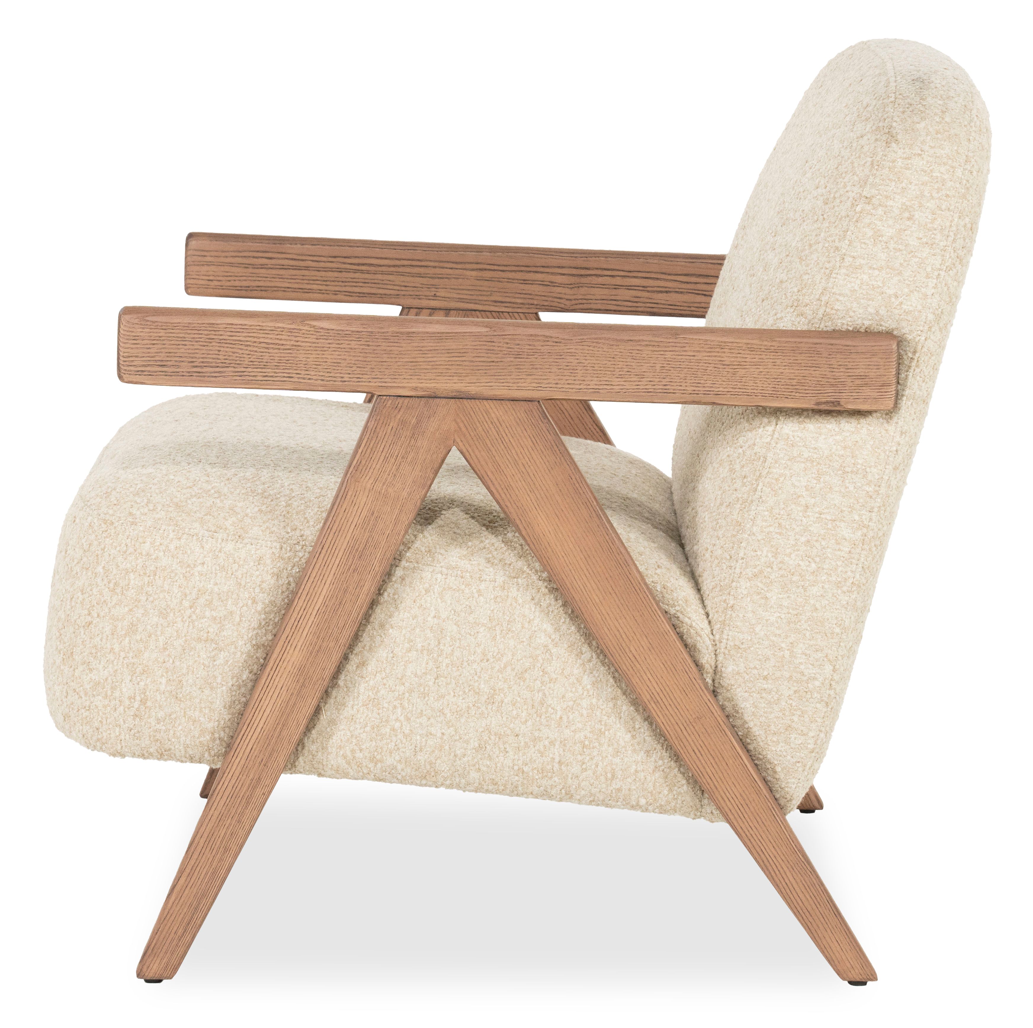Fauteuil 96316 beige Francis B62 x D82 x H80 cm