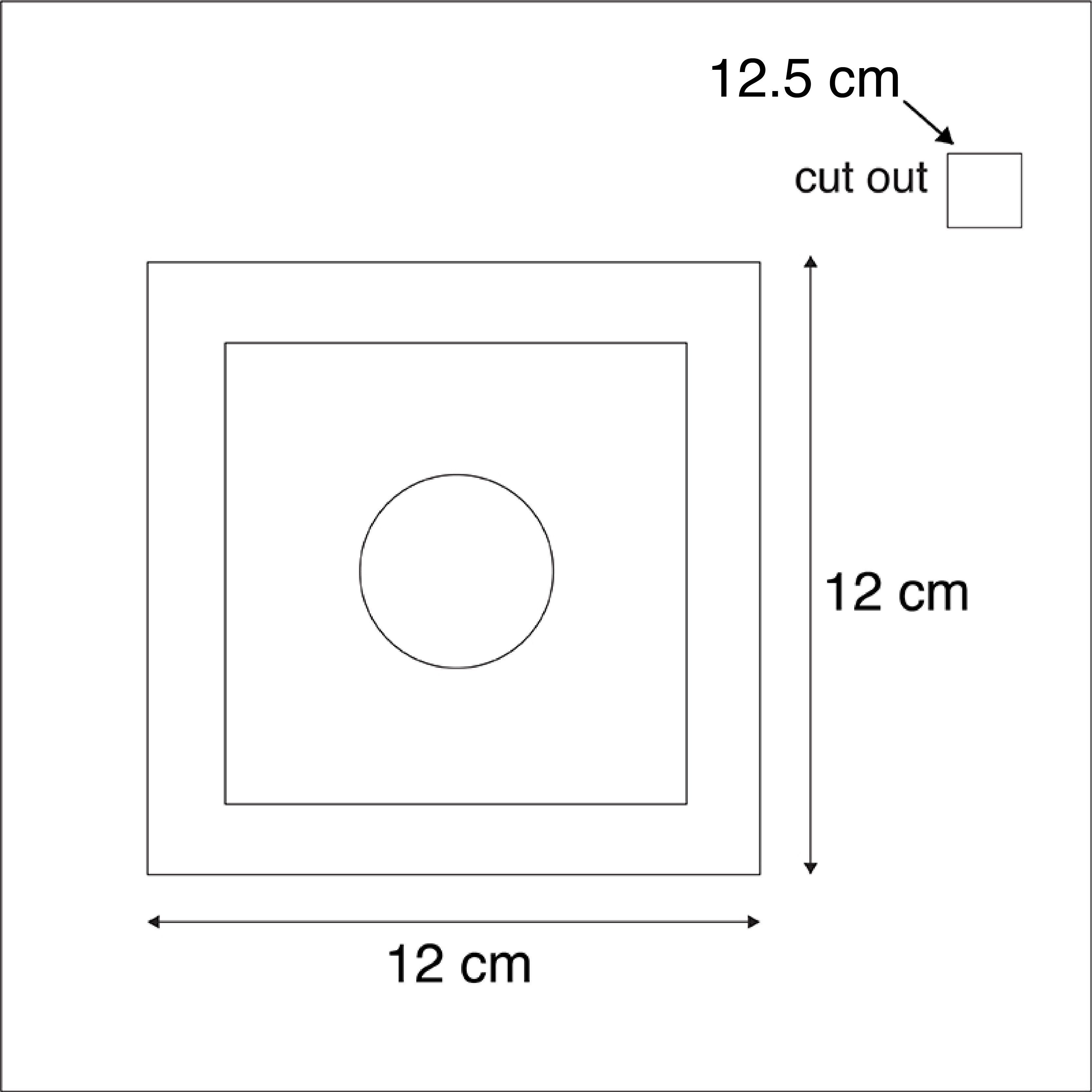 Inbouwspot wit 12cm vierkant - Gypsy Stucco
