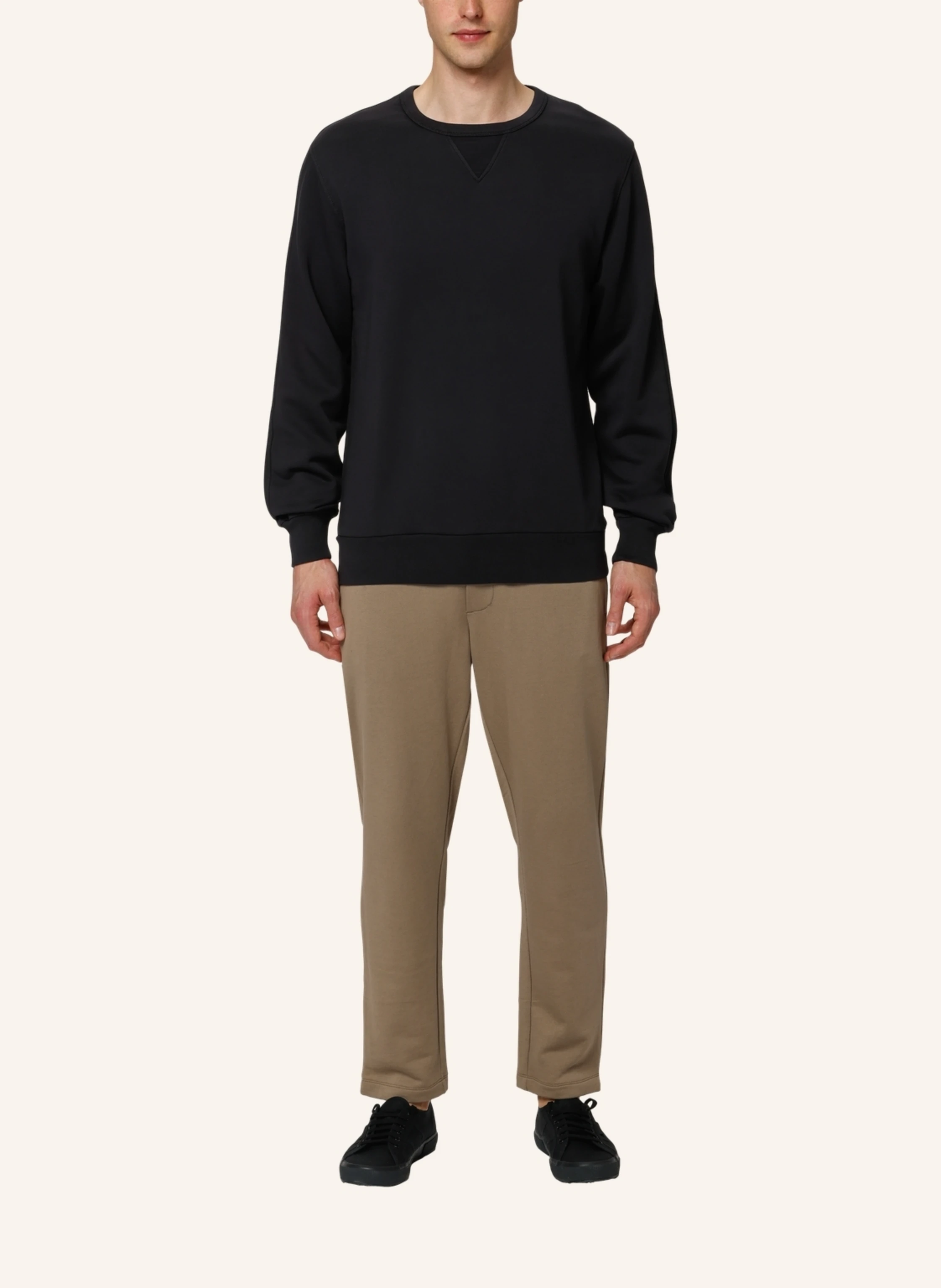 TRUSTED HANDWORK Crew Neck 1/1-Sleeve Sweatshirt