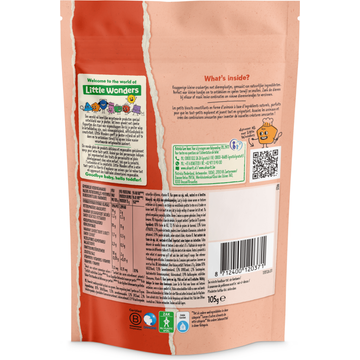 Olvarit Little Wonders Tomaat & Basilicum Puzzle Cracker 105g