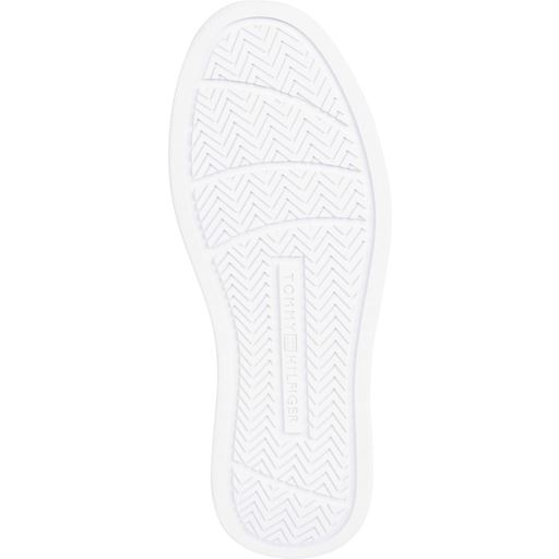 Tommy Hilfiger Lace-Up Cupsole Sneakers, Hvid, 45