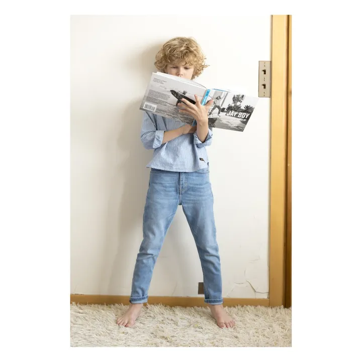 Finger in the nose Jean 5 Poches Ewan | Denim bleached