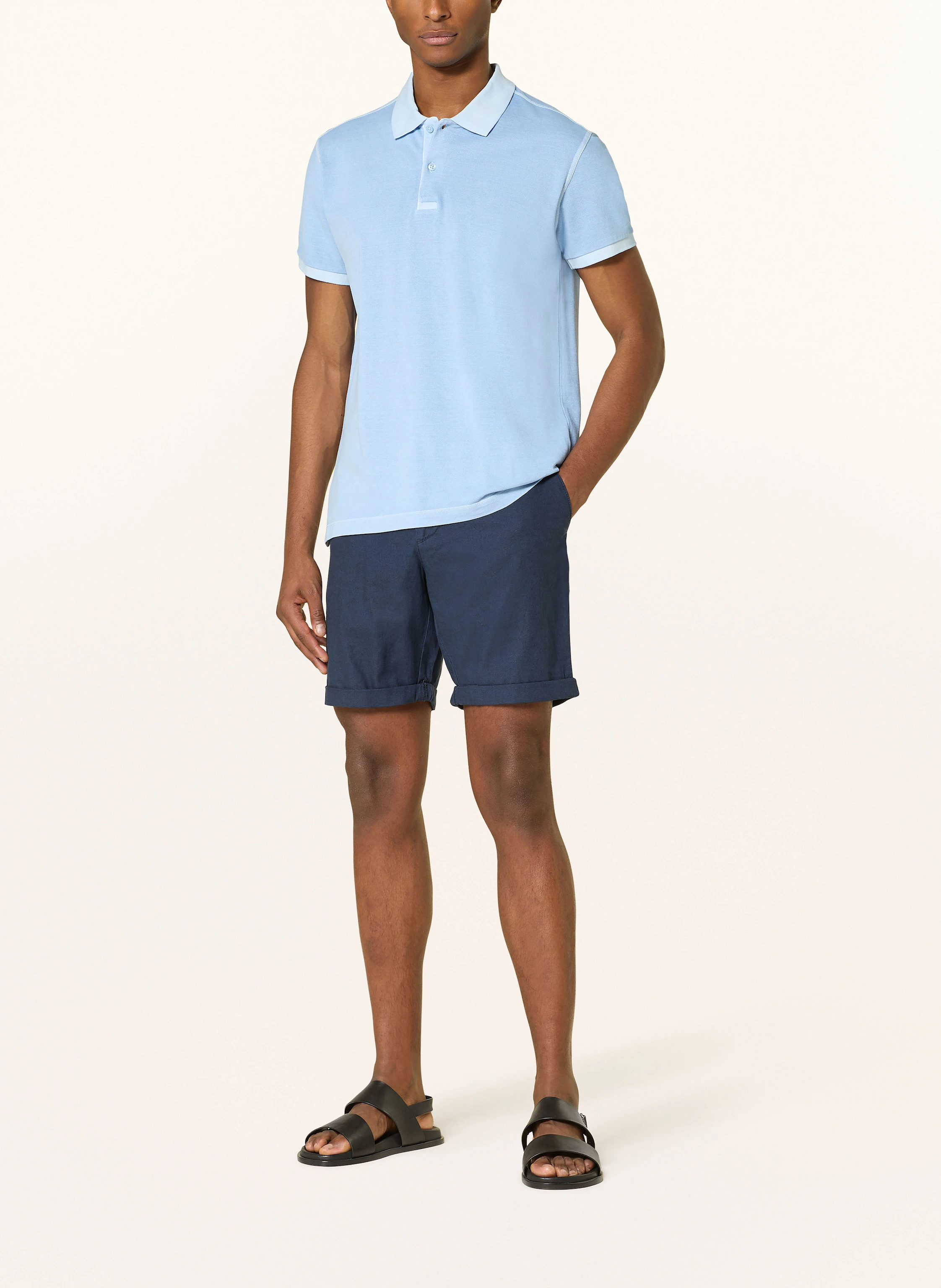STROKESMAN'S Piqué-Poloshirt