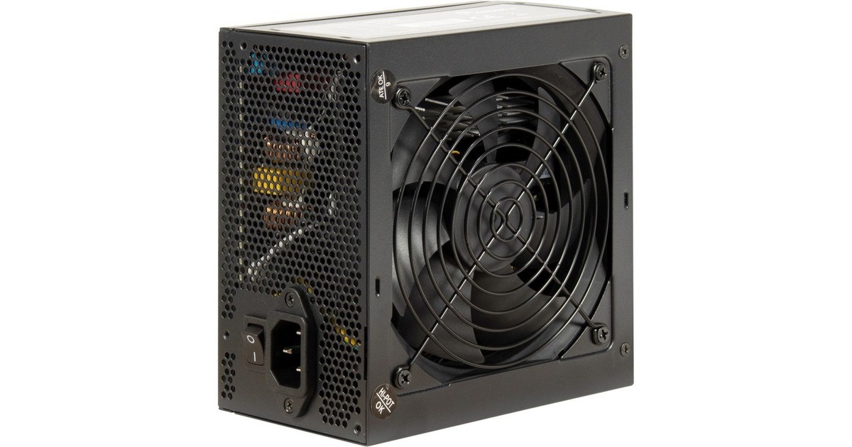 Inter-TechArgus BPS-600 600 watt voeding   (Zwart, 4x PCIe)