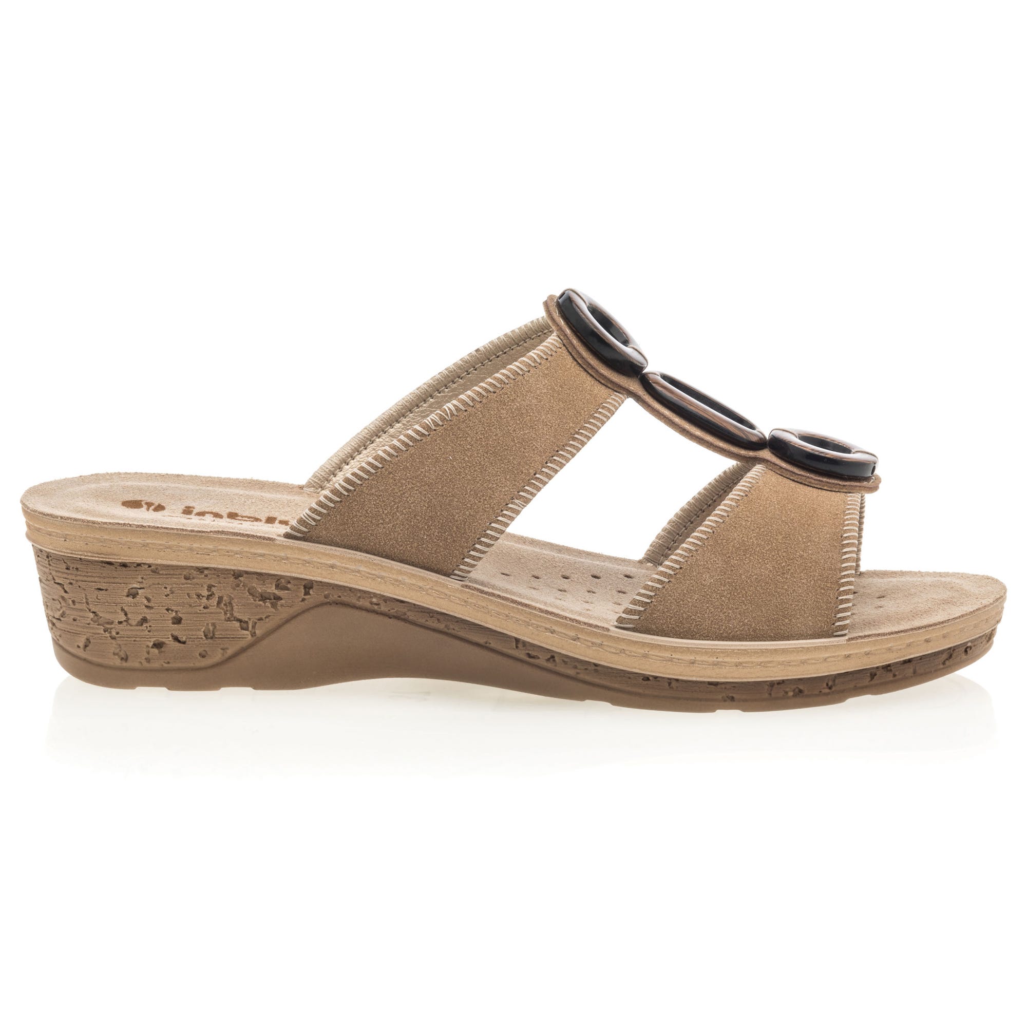 Mules Femme beige