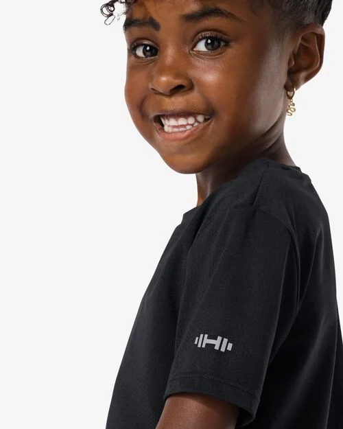 maillot de sport pour enfants noir