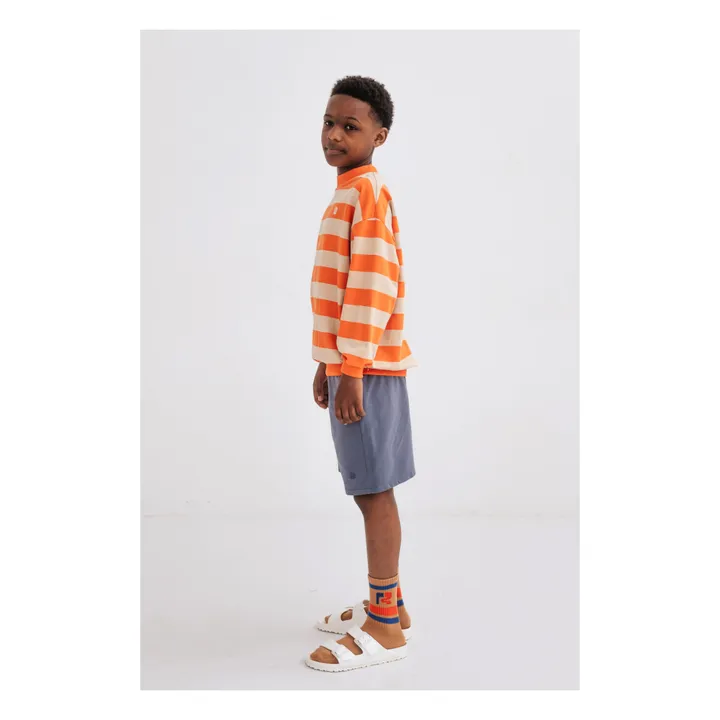 Repose AMS Sweat Coton Bio Evergreen | Orange