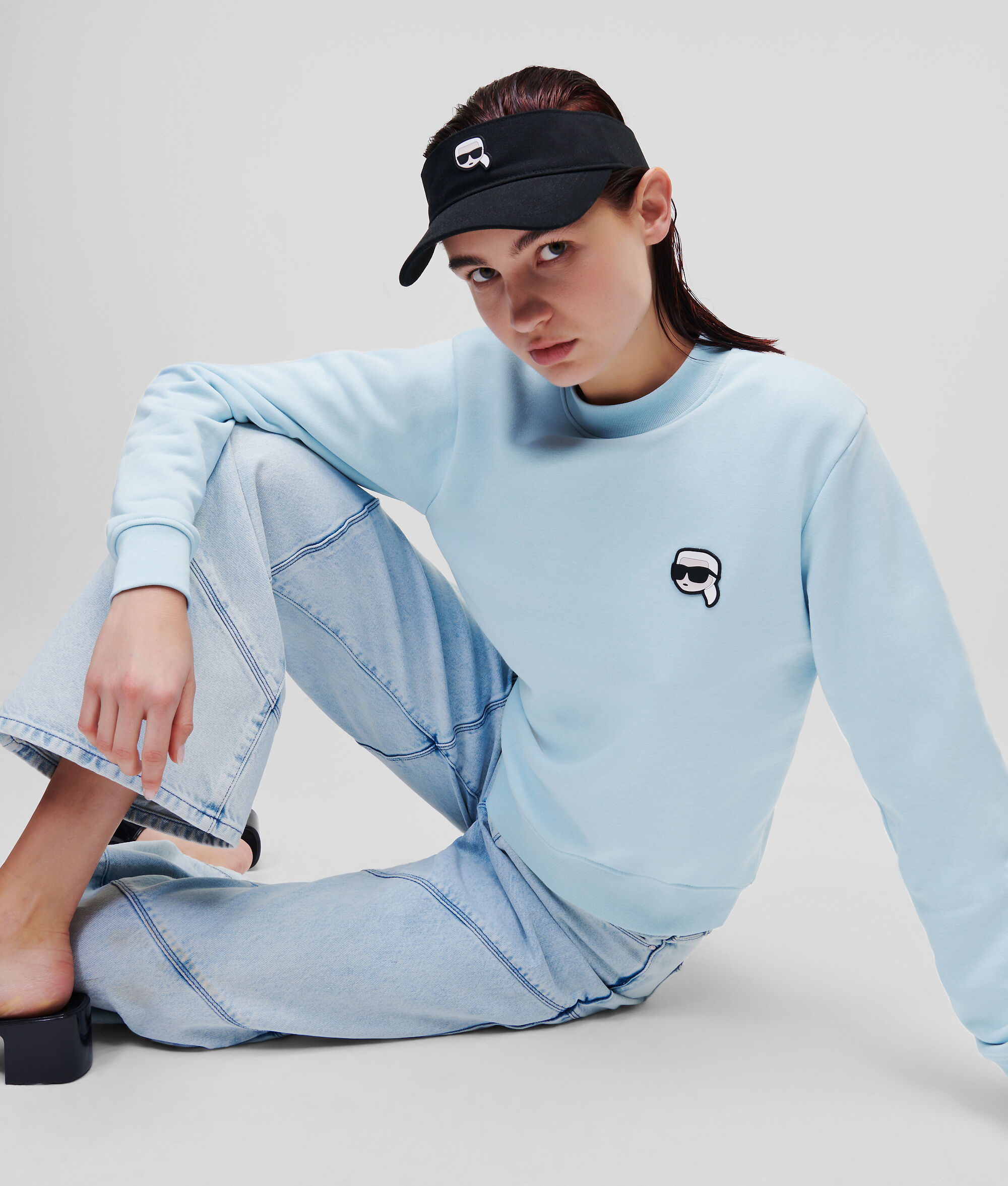 SWEAT-SHIRT AVEC EMPIÈCEMENT KARL IKONIK