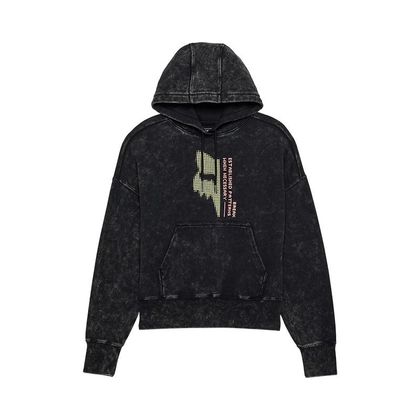 Sweat Fox THROTTLE OVERSIZED FEMME - Noir