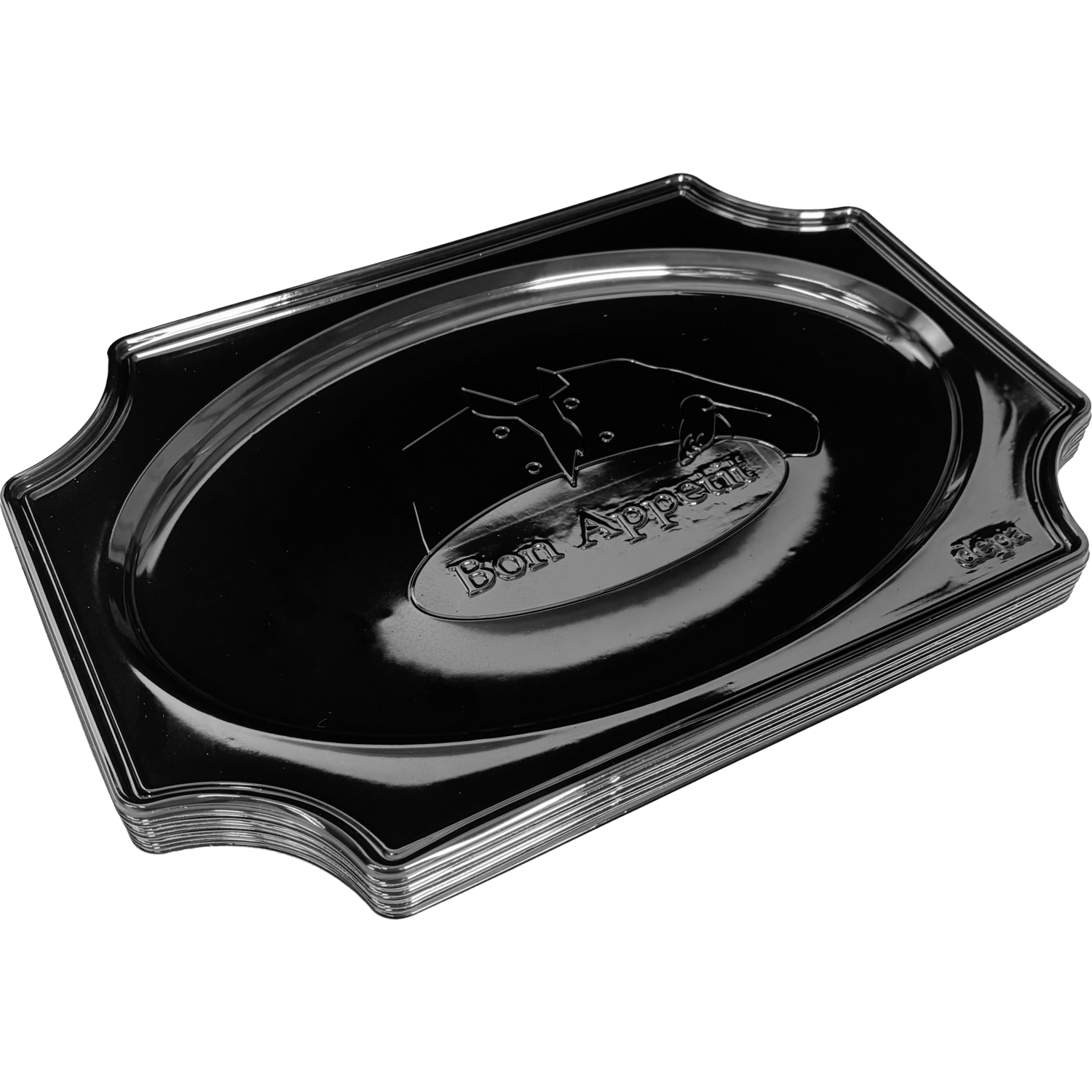 Schaal, cateringschaal, pS, 450x zwart