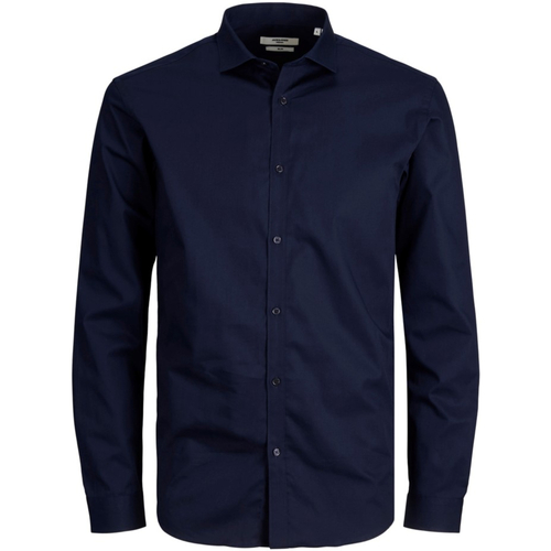 Jack & Jones - 12201905 JPRBLACARDIFF SHIRT LS NOOS NAVY BLAZER Azul