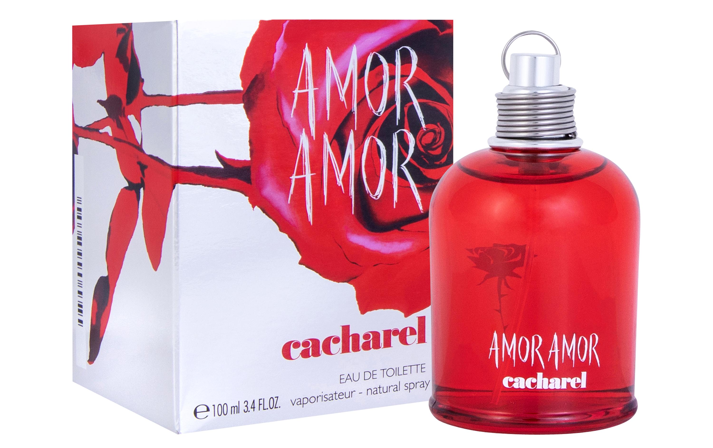 Eau de Toilette Amor Amor 100 mlDamenparfum mit verspielten fruchtigen Noten und romantischen Blütenaromen