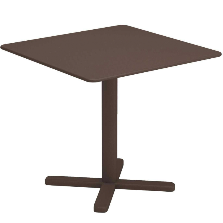 Emu Darwin tuintafel 80x80 indian brown
