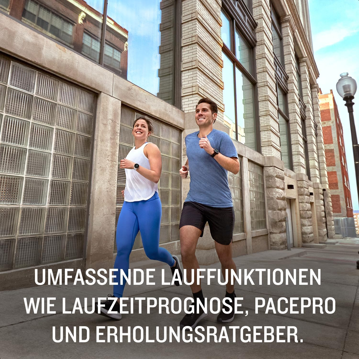 Forerunner 55 (42mm) Smart Watch Fitness Tracker mit Silikon Armband (010-02562-11) - Grau