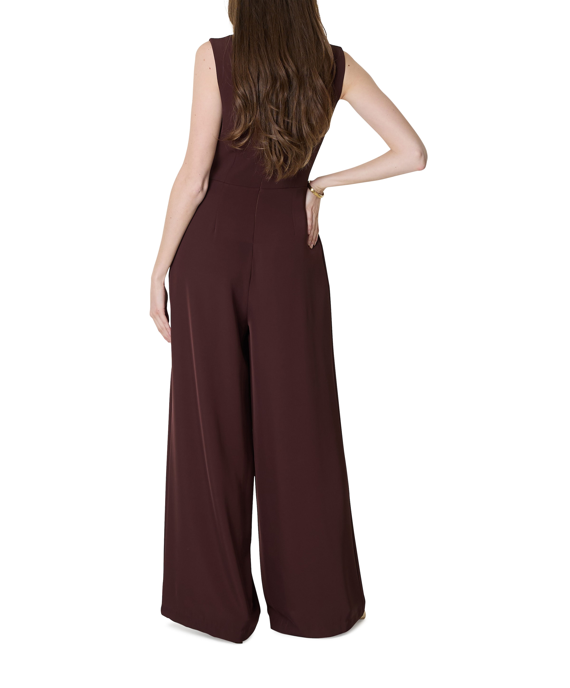 Rinascimento Diana Tula dames jumpsuit bruin