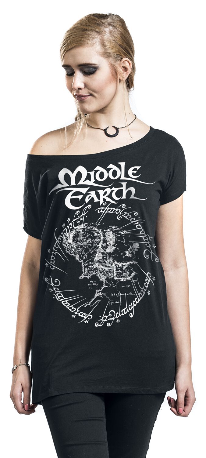 Middle Earth | Le Seigneur Des Anneaux T-Shirt Manches courtes