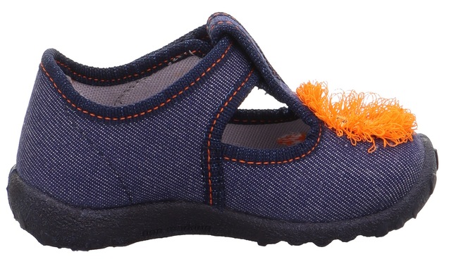 Superfit Hausschuh »SPOTTY WMS: Mittel«  Ballerina, Klettschuh, Kindergarten Schuh mit süssem Motiv