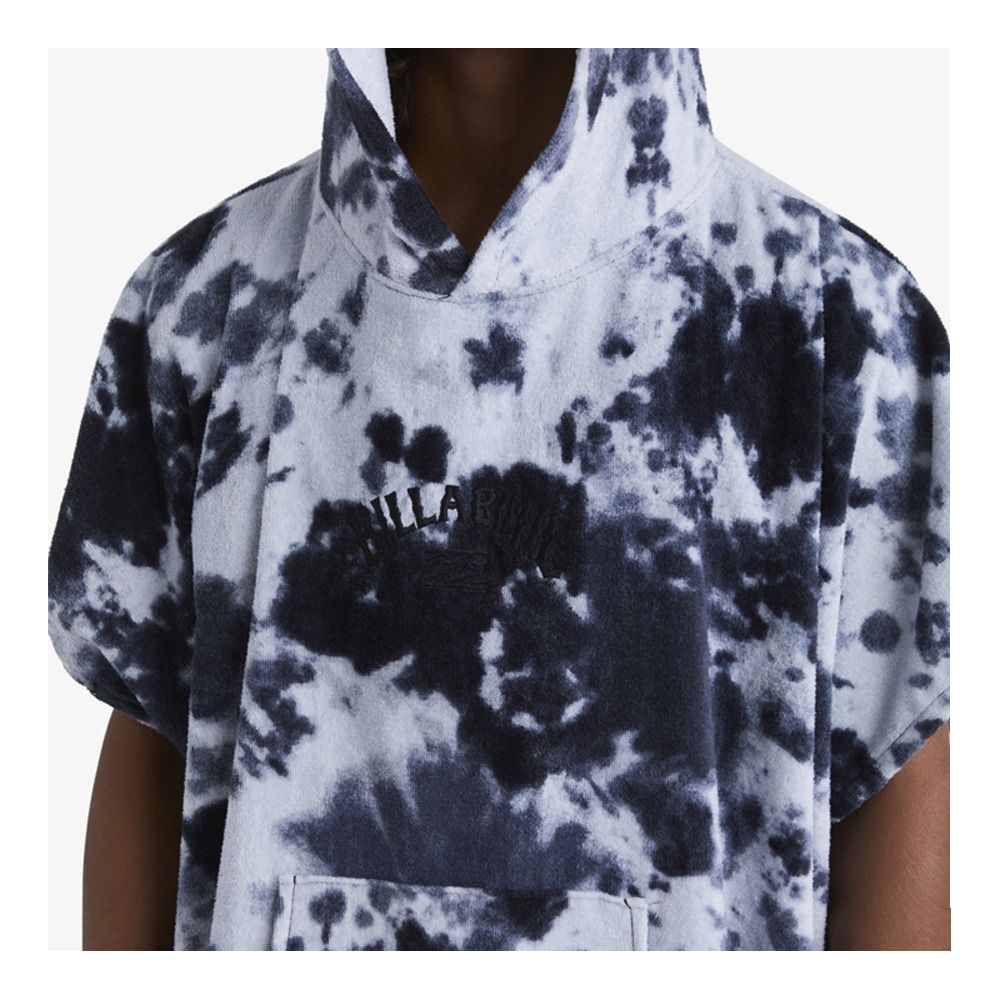 Billabong HOODED - Poncho Homme pro tie dye
