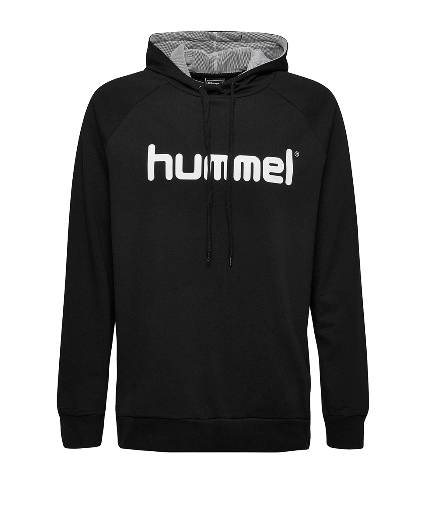 Hummel Cotton Logo Hoody Kids Schwarz F2001