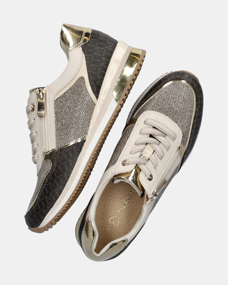 Marco Tozzi Lage sneakers  - beige