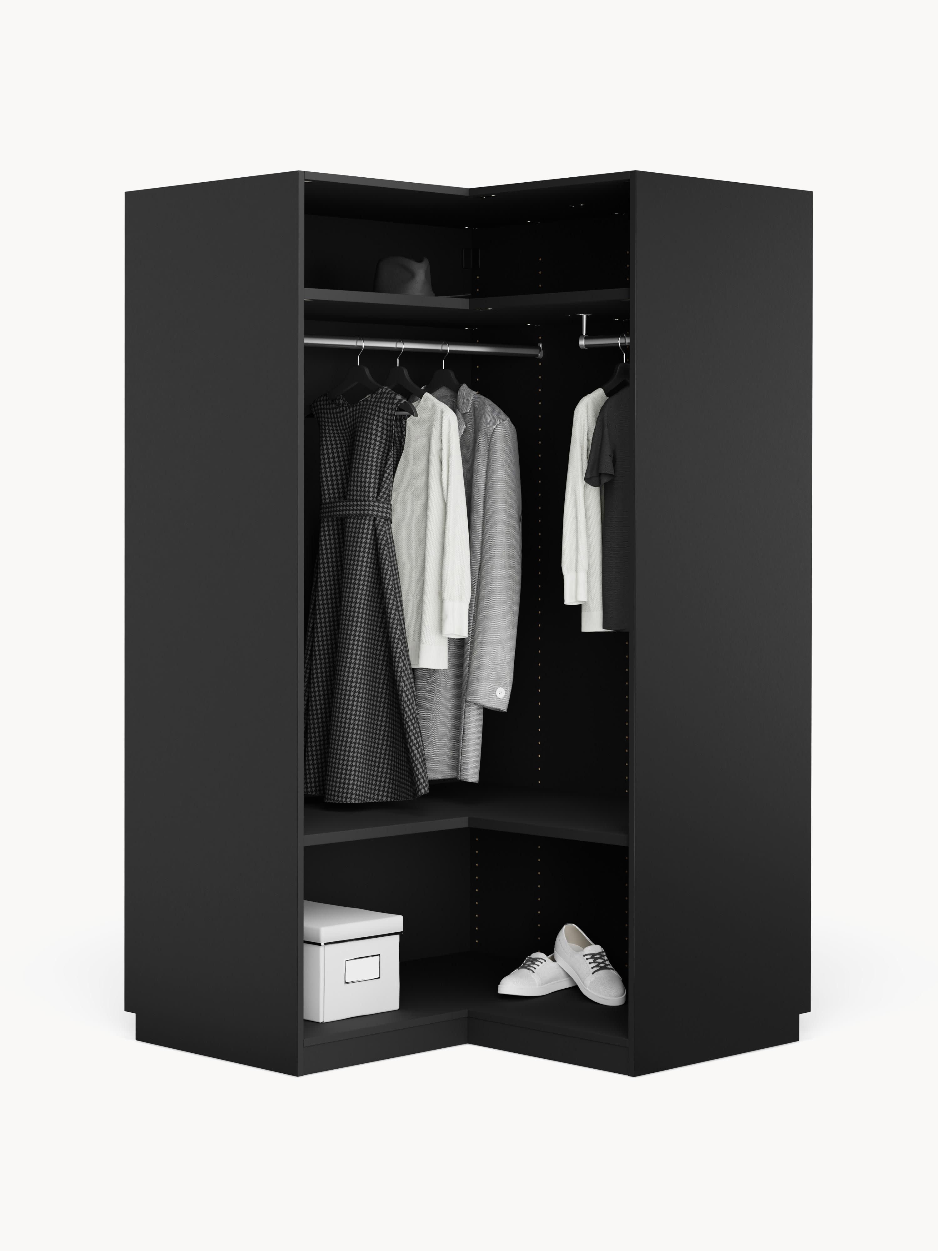 Modulaire hoekkast Simone, 115 cm breed