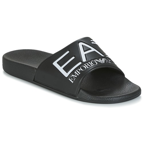 Emporio Armani EA7 - SEA WORLD VISIBILITY SLIPPER - Noir / Blanc