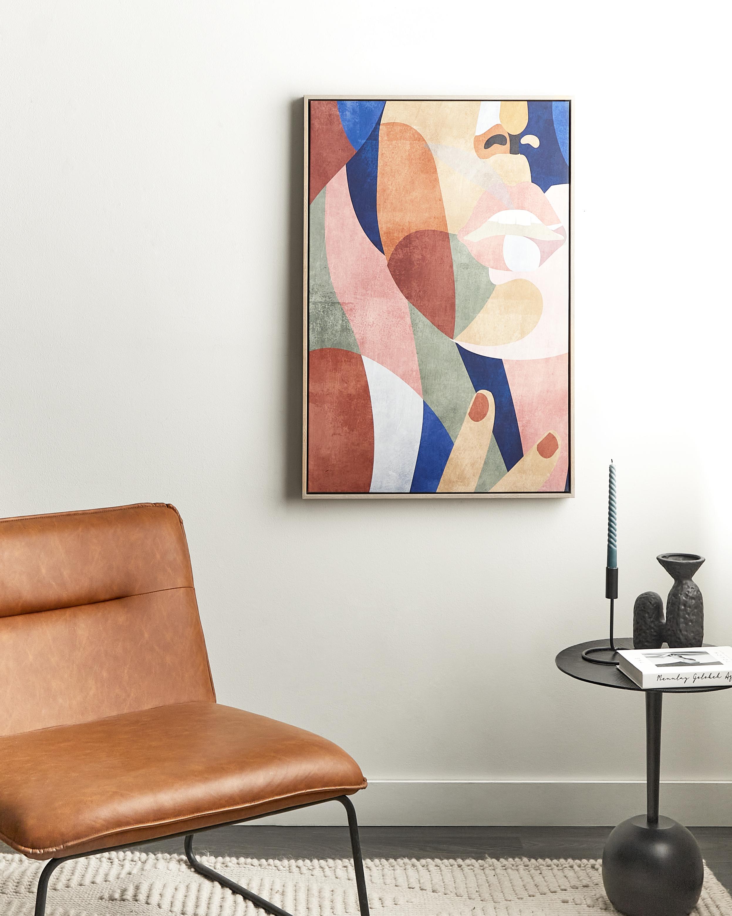 Canvas BITETTO Vrouwelijk motief 63 x 99 cm Meerkleurig