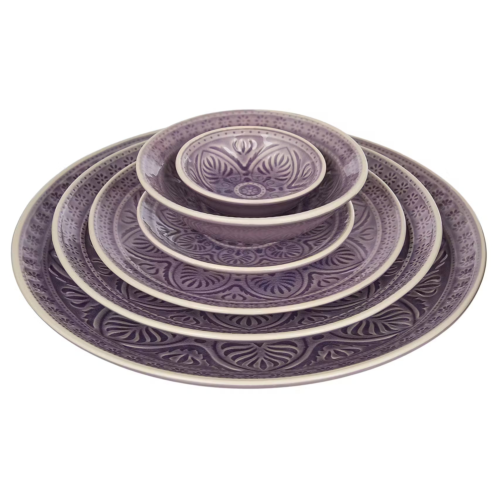 SUMATRA Teller 6er-Set