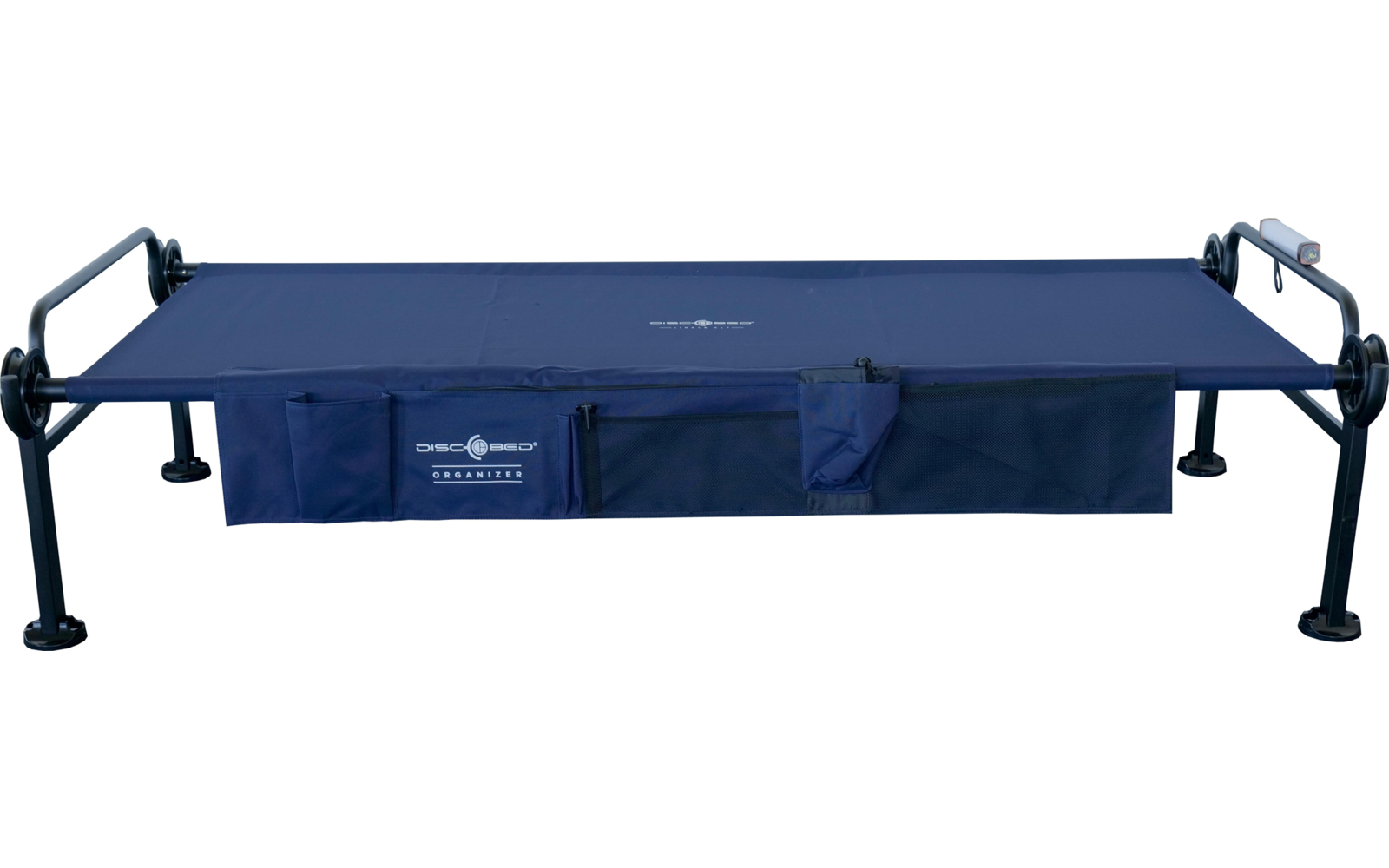 Disc-O-Bed Campingliege XLT Exklusiv Edition mit Taschenlampe