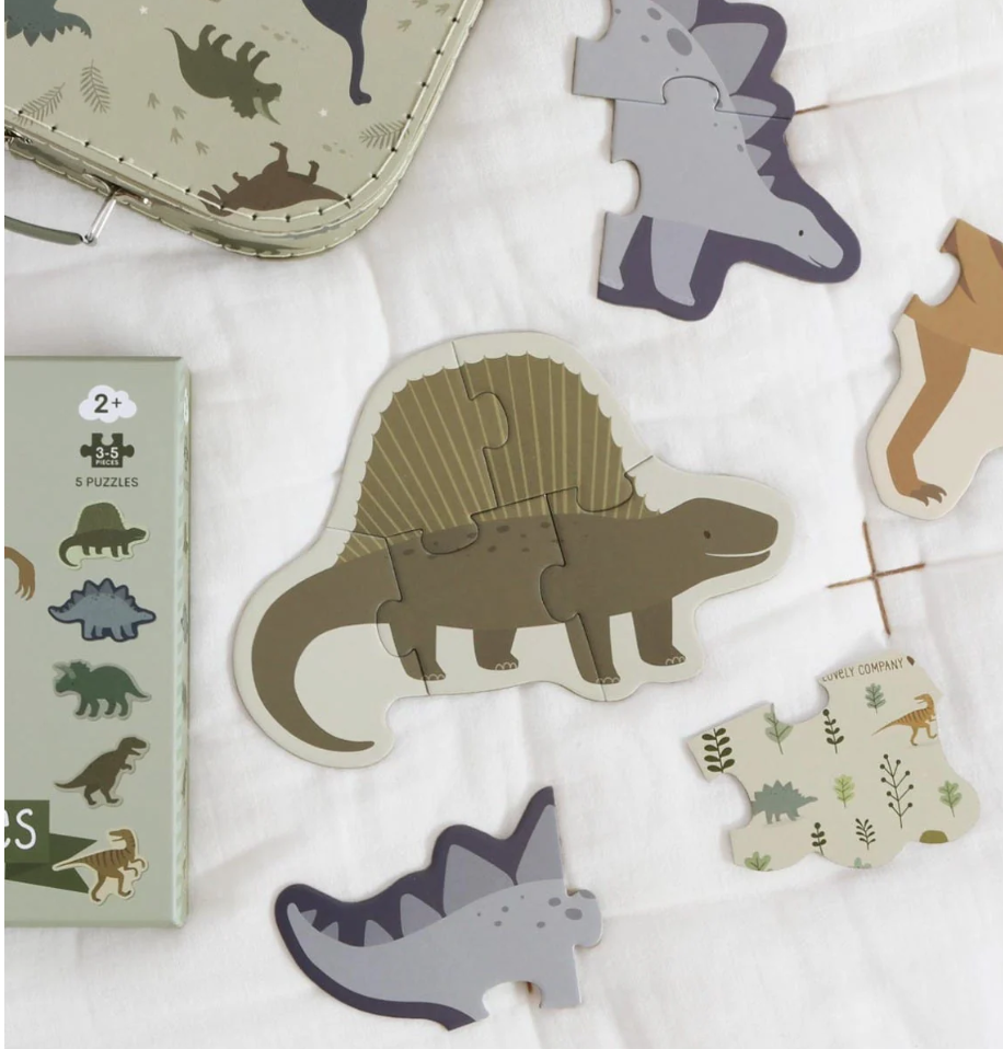 A little lovely company A little lovely company puzzel dinosaurussen