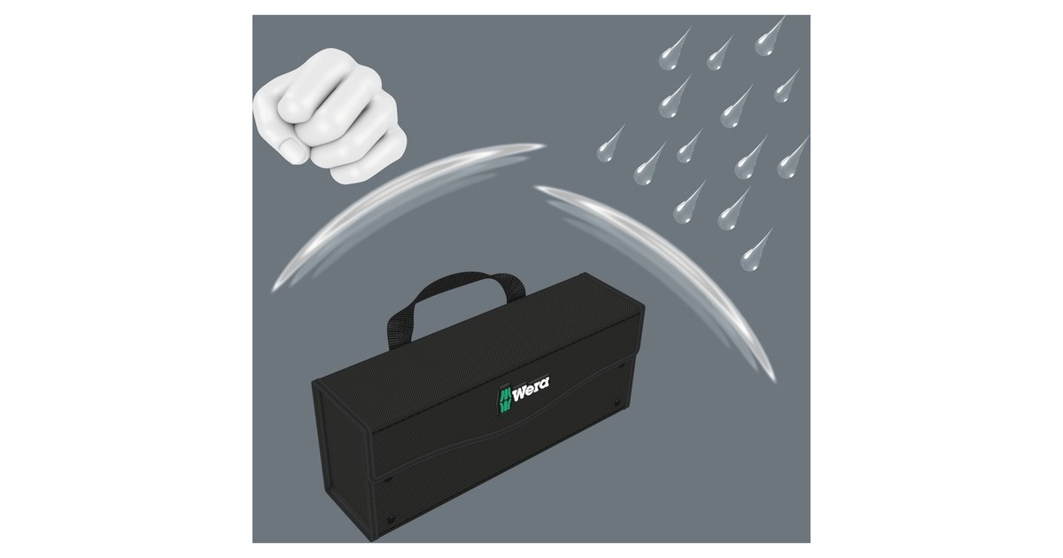 Wera2go 3 gereedschapsbox  (Zwart)