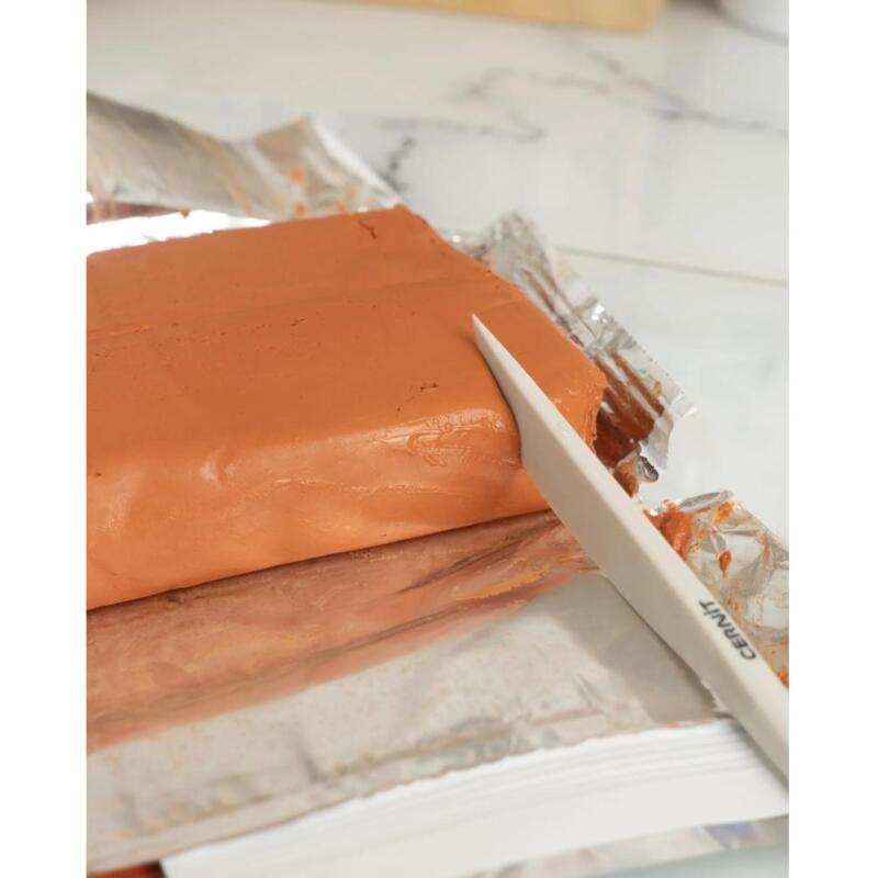 DARWI Pain de 500 g de pâte auto-durcissante TERRACOTTA - Terracotta